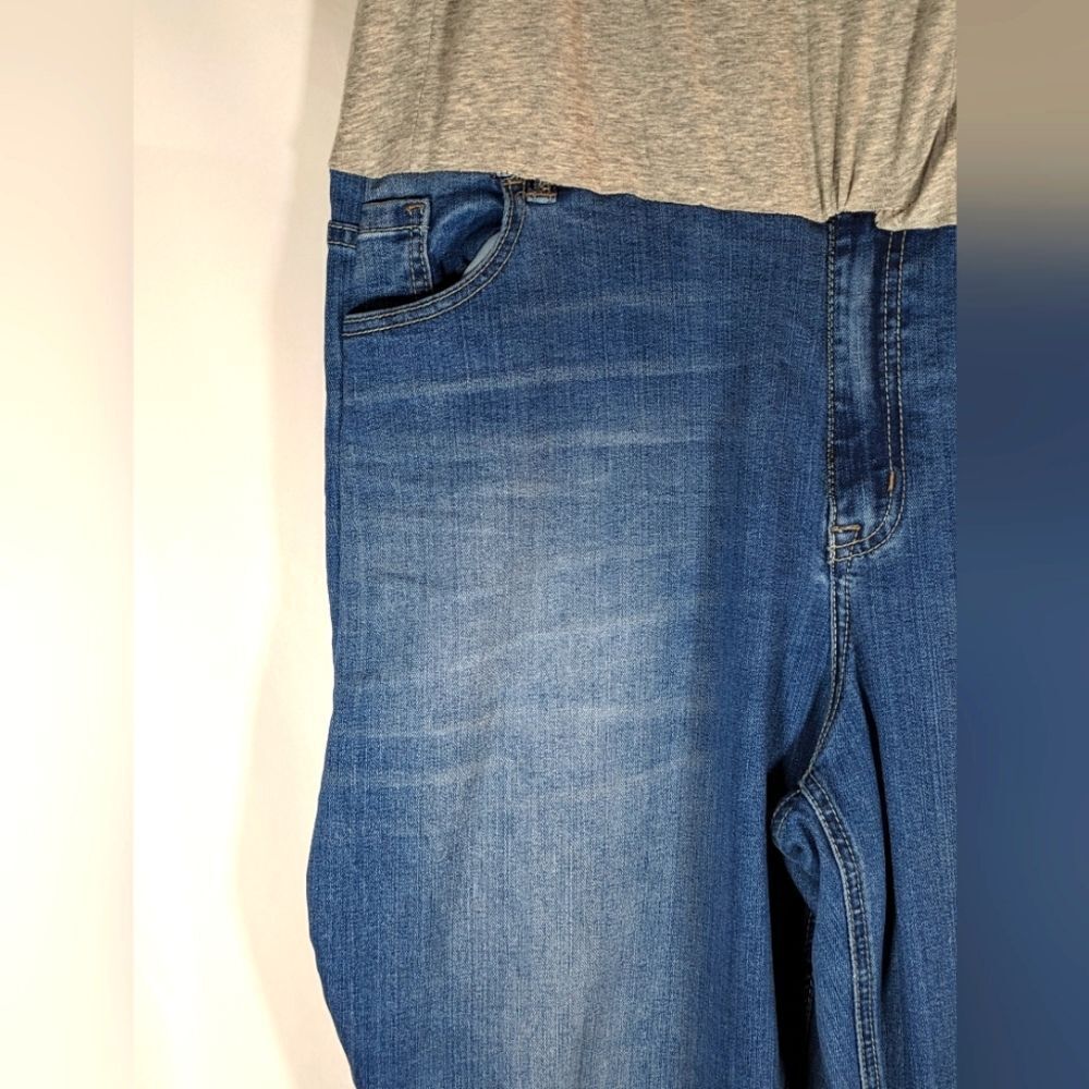 SLEEP by Cacique/Lane Bryant Over the Belly Jeans Wide Leg Size 22/24 - Picture 6 of 8